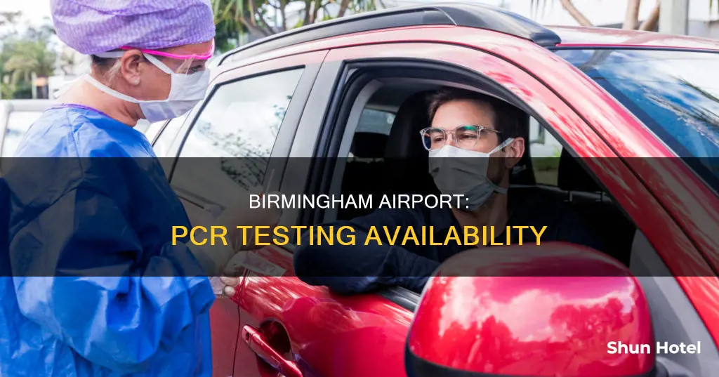 can i get a pcr test at birmingham airport