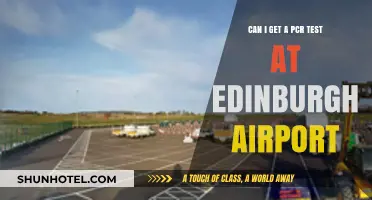 PCR Testing: Edinburgh Airport Availability