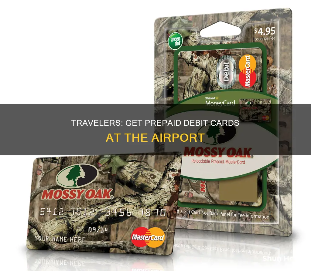 can i get a prepaid debit card at the airport