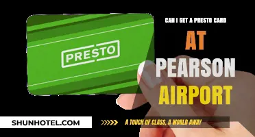 Where to Get a Presto Card at Pearson Airport?