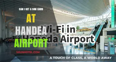 Handea Airport: SIM Card Availability and Options