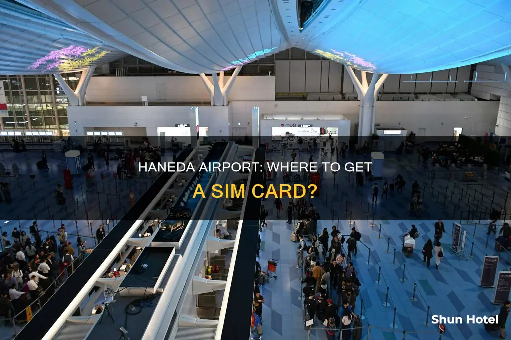 can i get a sim card at haneda airport