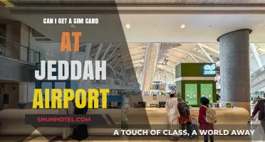 Jeddah Airport: Where to Get a SIM Card?
