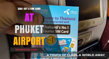 Phuket Airport: Where to Get a SIM Card?