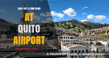 Quito Airport: Where to Get a SIM Card?