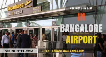 Bangalore Airport: Where to Get a SIM Card?