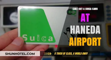 Suica Card at Haneda Airport: Where to Get Yours