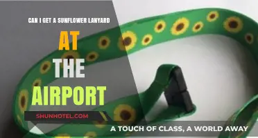 Sunflower Lanyards: Available at Airports?