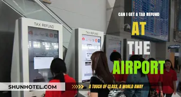 How to Get Your Tax Refund at the Airport