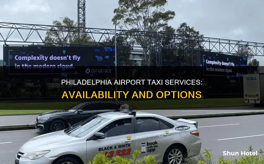 can i get a taxi at philadelphia airport