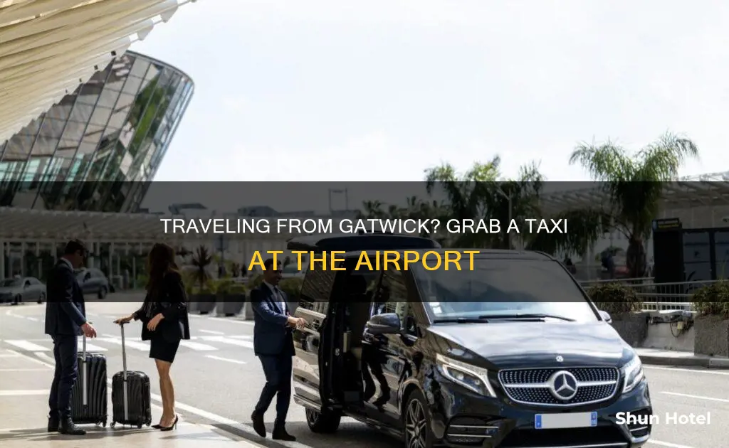 can i get a taxi from gatwick airport