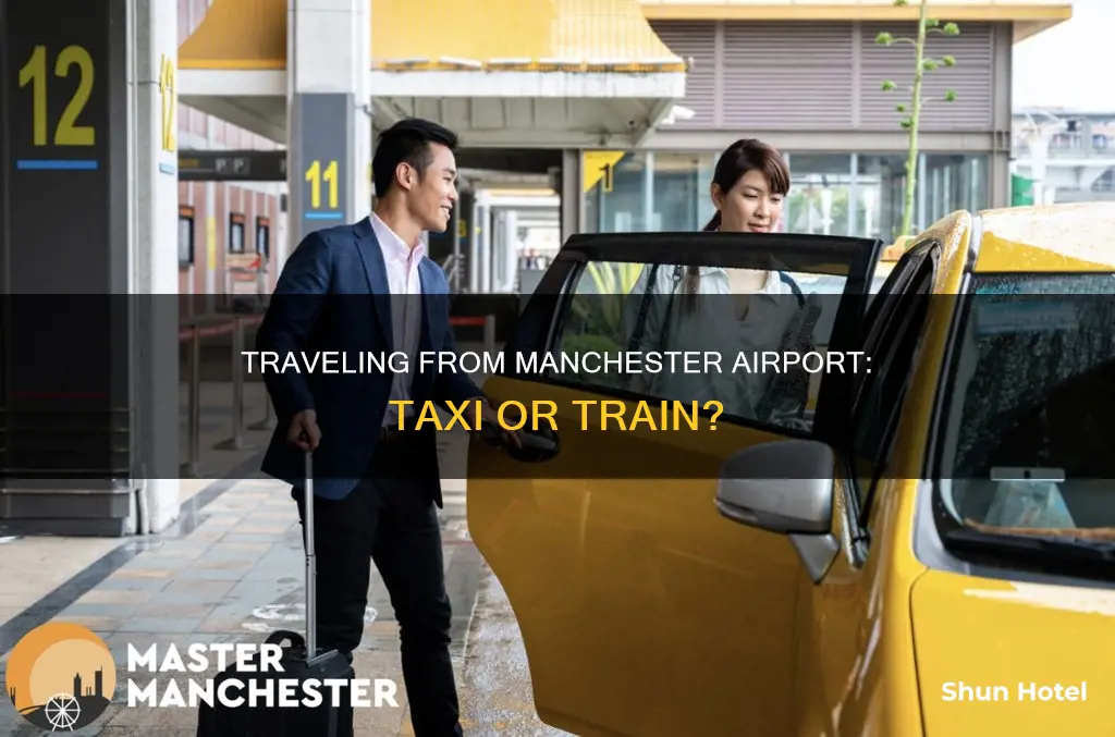 can i get a taxi from manchester airport the station