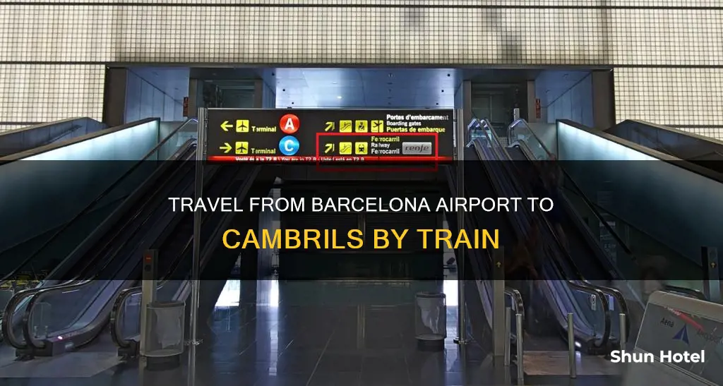 can i get a train from barcelona airport to cambrils