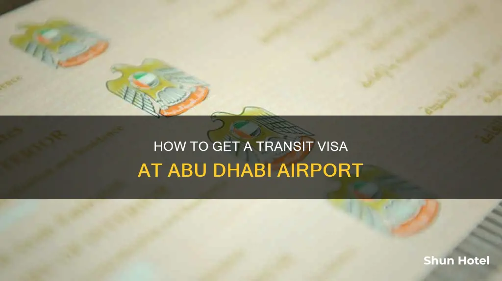can i get a transit visa at abu dhabi airport