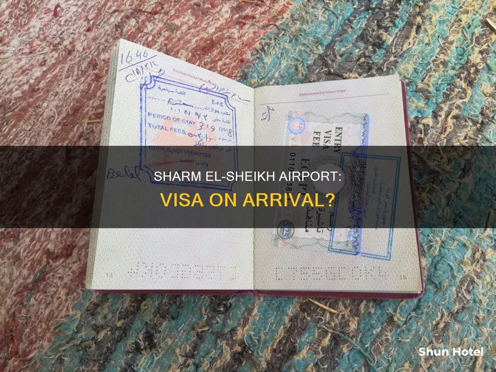 can i get a visa at sharm el sheikh airport