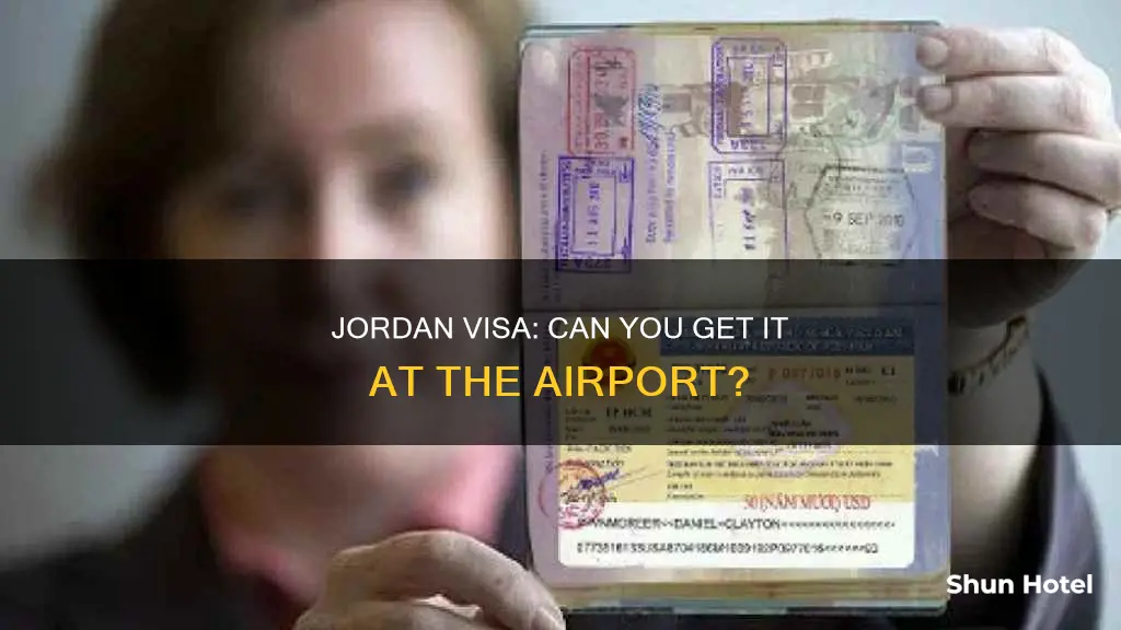 can i get a visa for jordan at the airport