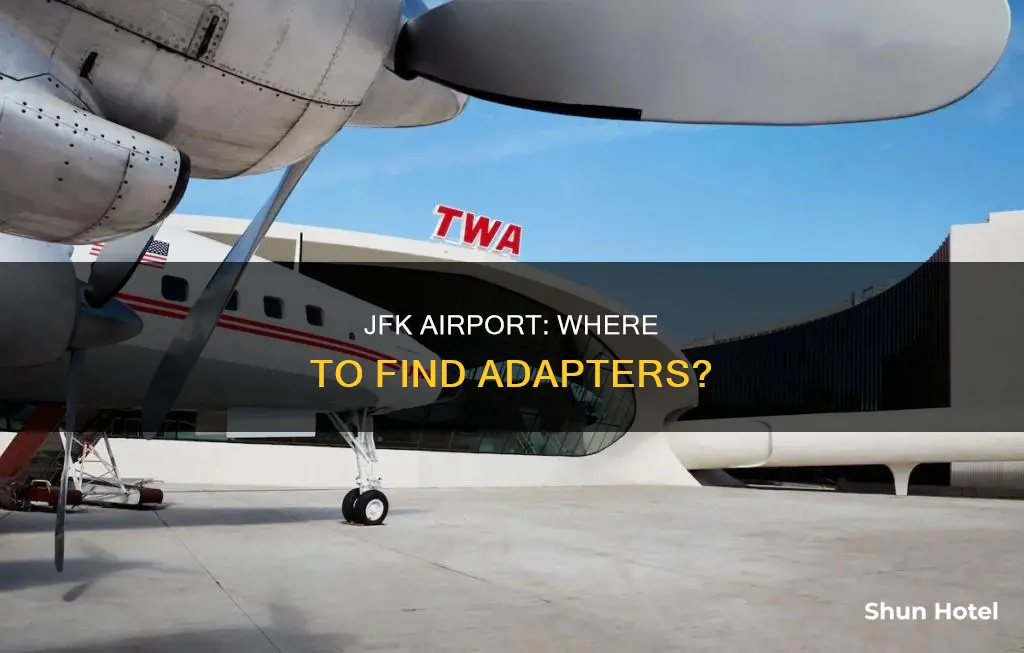 can i get an adapter in jfk airport