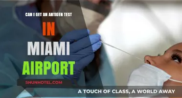 Antigen Testing Availability at Miami Airport