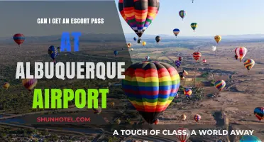Albuquerque Airport: Escort Pass Availability