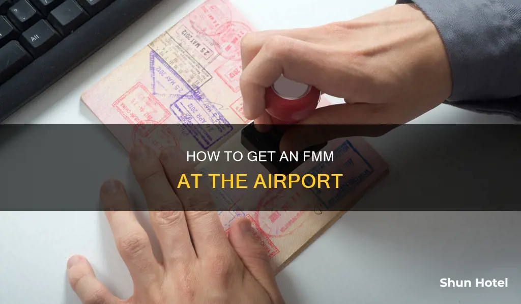 can i get an fmm at the airport