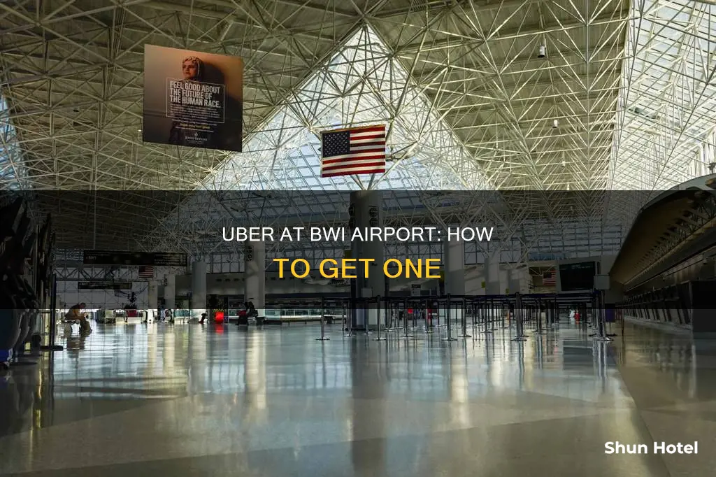 can i get an uber at bwi airport