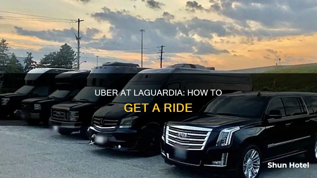 can i get an uber at laguardia airport