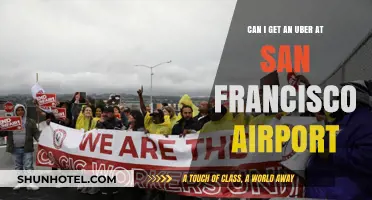 San Francisco Airport: Getting an Uber Ride