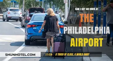 Philadelphia Airport: Getting an Uber Ride