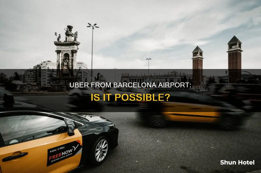 can i get an uber from barcelona airport