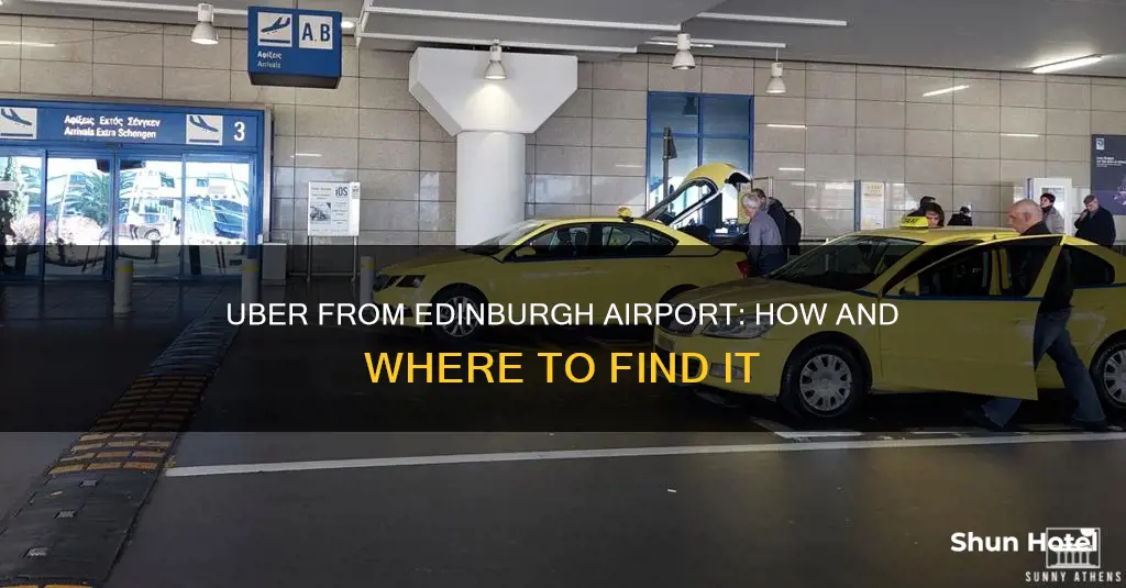 can i get an uber from edinburgh airport