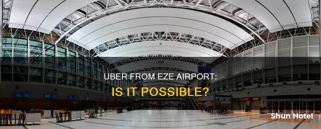 can i get an uber from eze airport