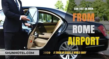 Uber from Rome Airport: Is It Possible?