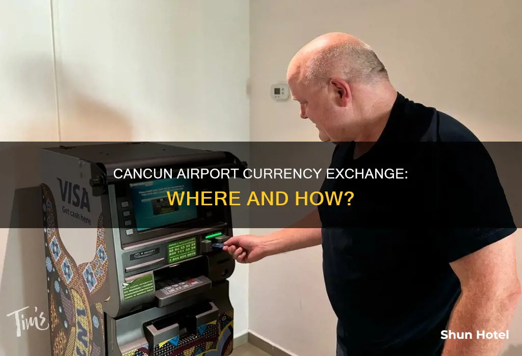 can i get currency exchange at the cancun airport