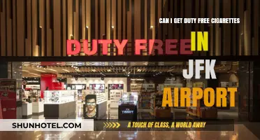 Duty-Free Cigarettes: JFK Airport Availability