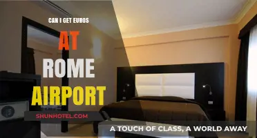 Getting Euros at Rome Airport: Is it Possible?