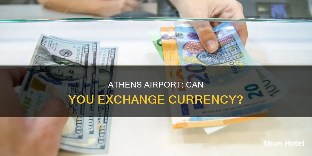 can i get euros at the athens airport