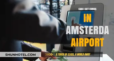 Amsterdam Airport: Getting Euros Upon Arrival