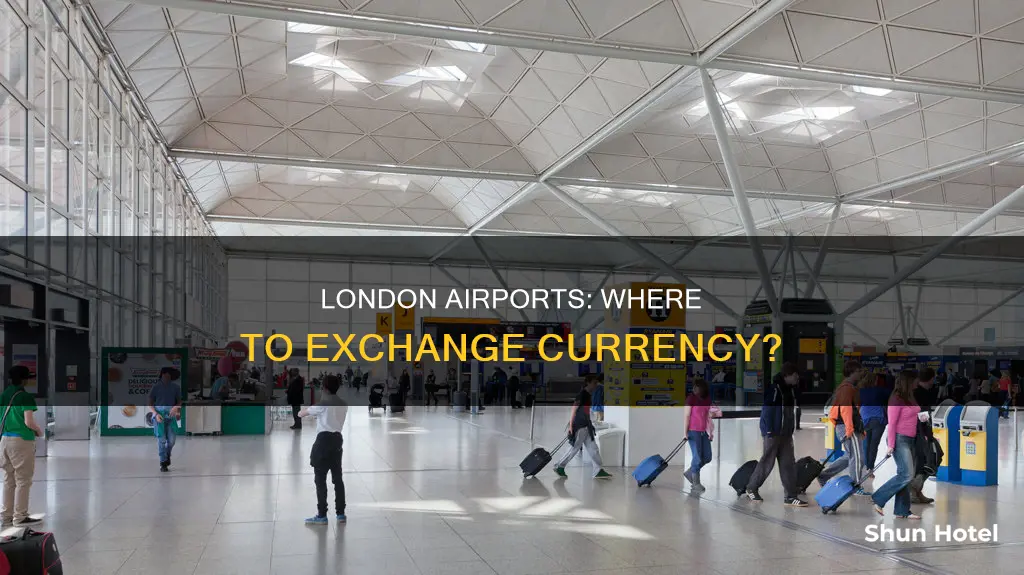 can i get euros in the london airport