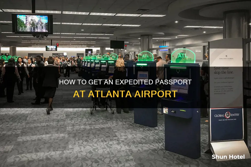 can i get expedited passport in atlanta airport