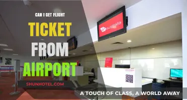 Last-Minute Flight Tickets: Airport Purchase Options