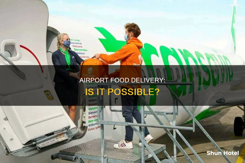 can i get food delivered to airport
