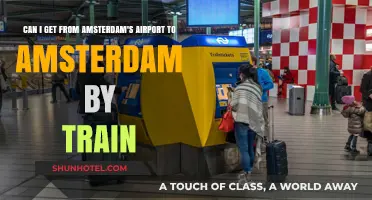 Travel from Amsterdam's Airport to Amsterdam by Train