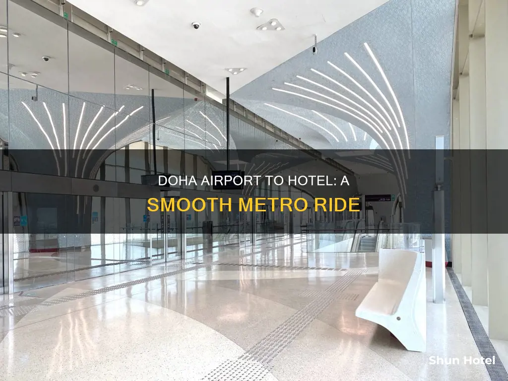 can i get from doha airport to hotel by metro