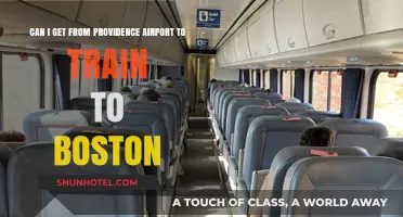 Travel Guide: Providence Airport to Boston by Train