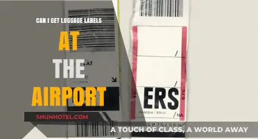 Luggage Labels: Available at Airports?