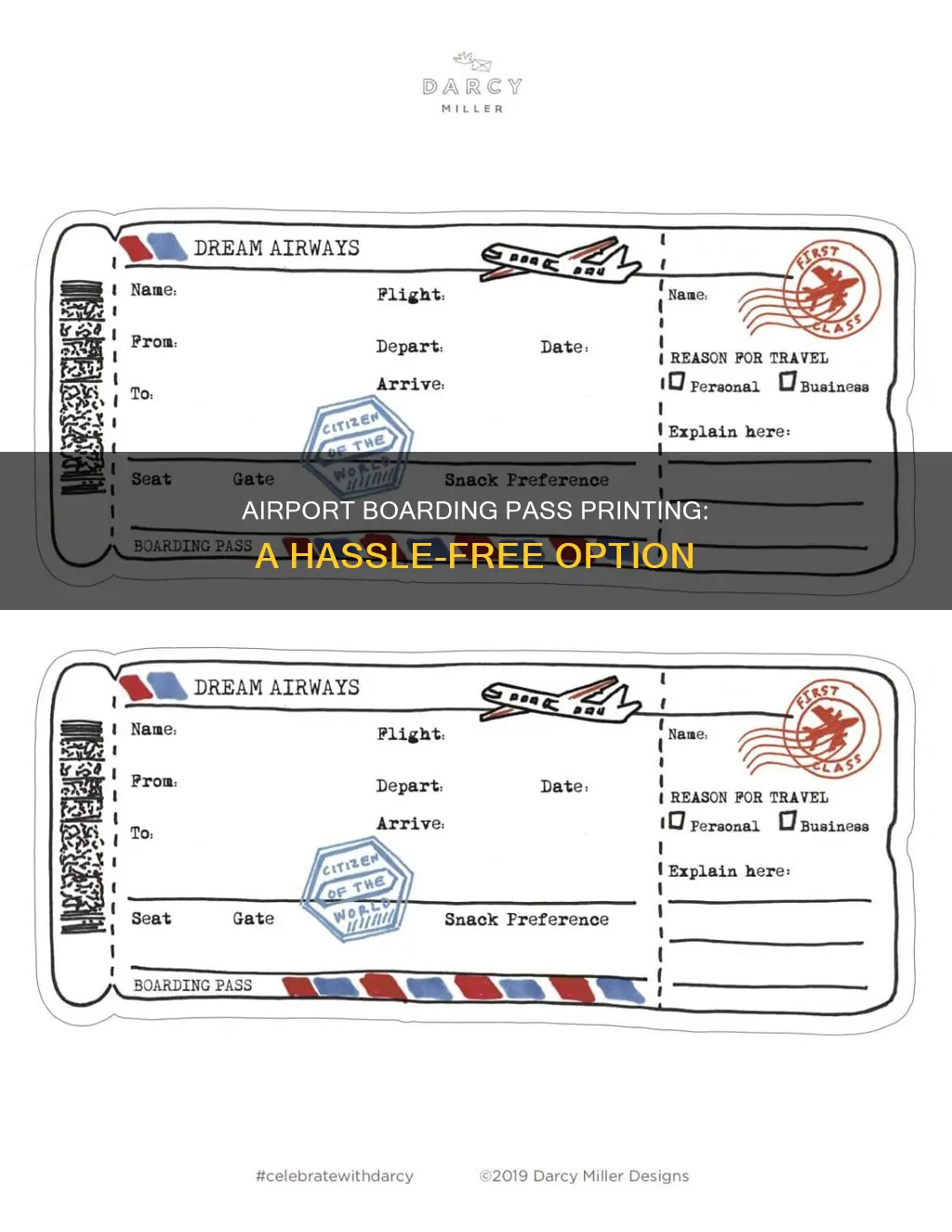 can i get my boarding pass printed at the airport