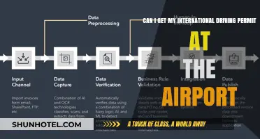 Get an International Driving Permit: Airport Options?
