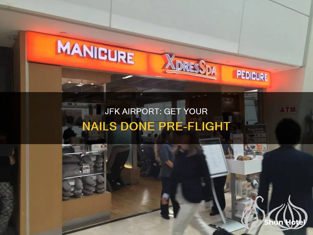 can i get my nails done in the jfk airport