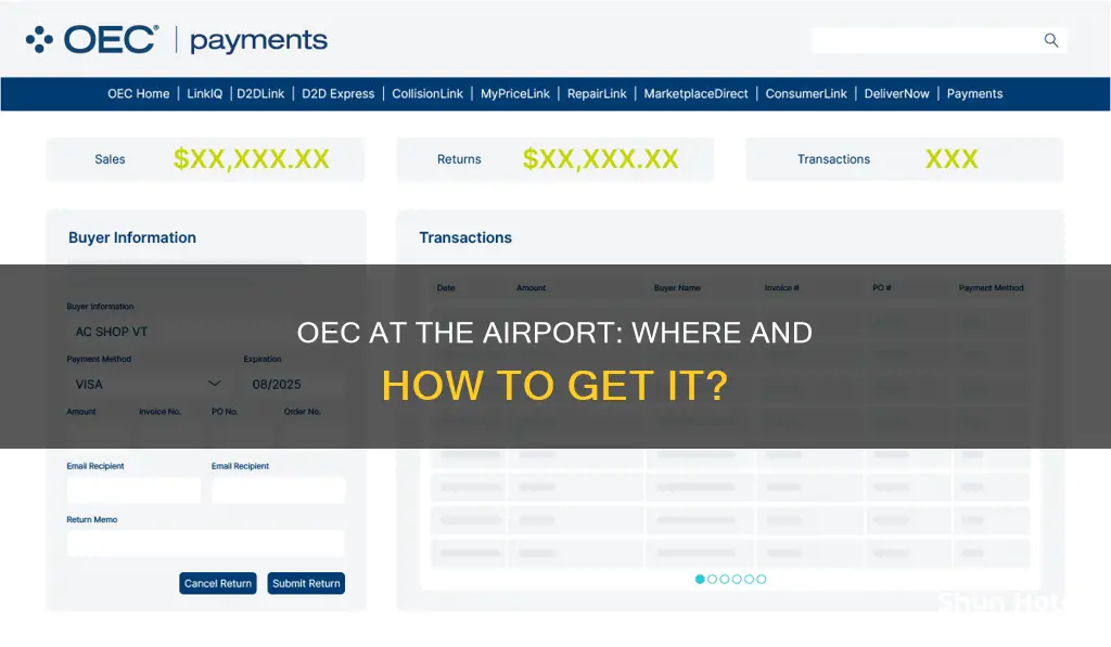 can i get oec at the airport