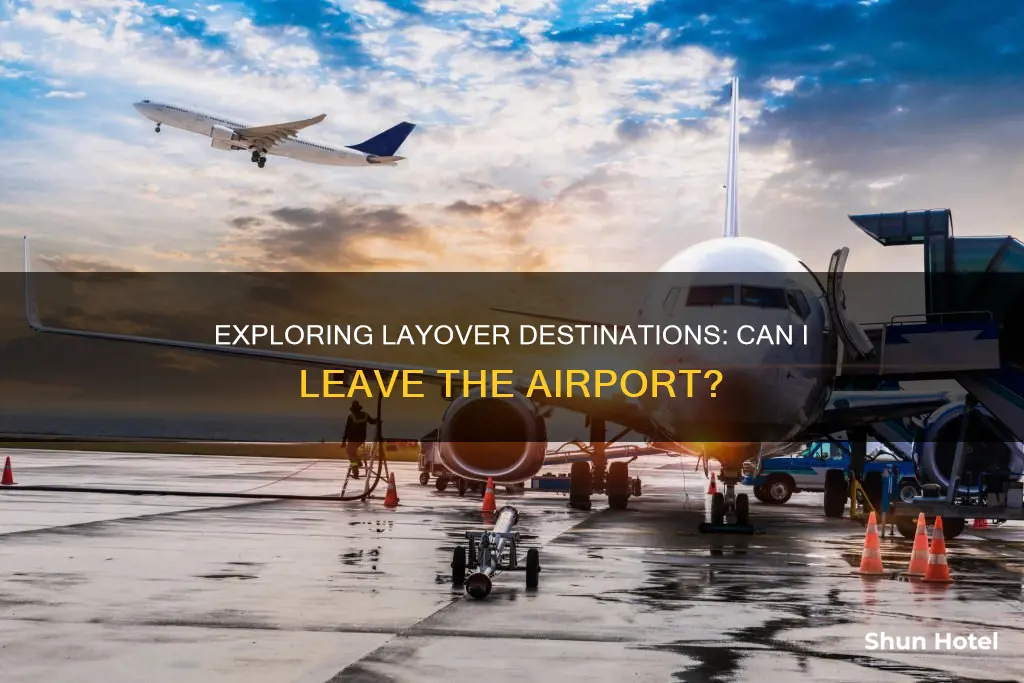 can i get off at an overlay airport